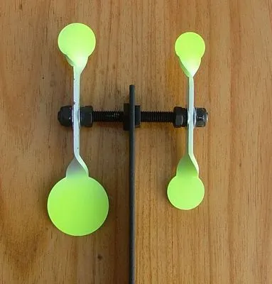 HFT Sharpshooter Double Post Spinner Airgun Target