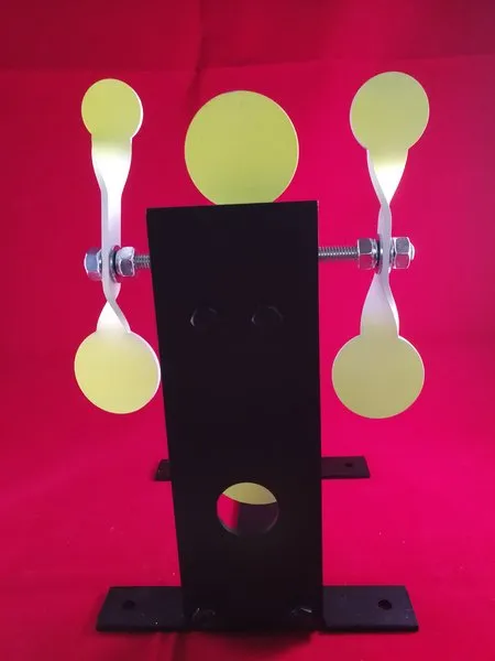 Cordless Resetting Airgun Target with Side Spinners HFT & STD
