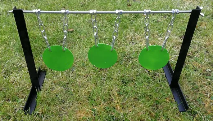[ARG-triple] Air Rifle Gong Airgun Target - Triple