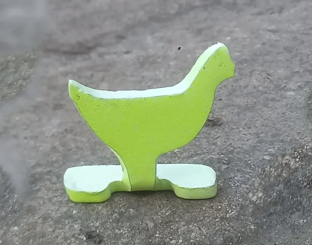 [NRAChookSingle] NRA Style Chicken Knockdown Airgun Target 1/10 single target