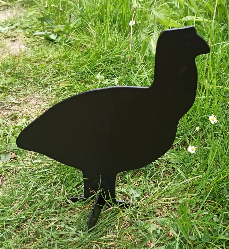 [NRA-Turkey-fullSize] NRA Style Turkey Knockdown Airgun Target FULL SIZE
