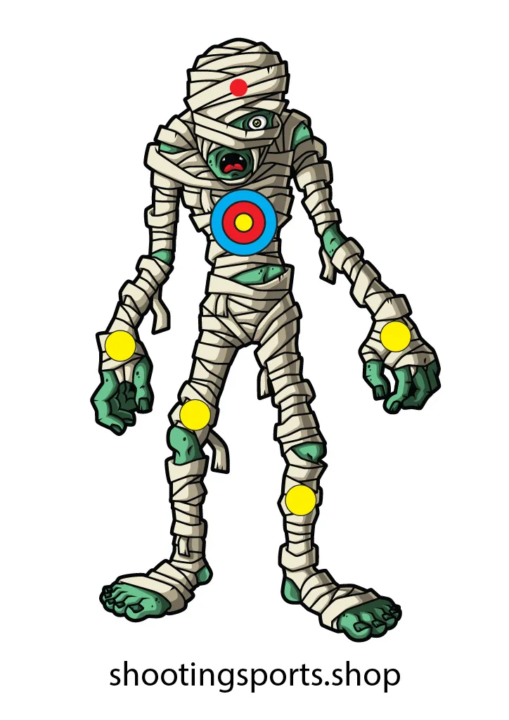 [SSSTGT0009P] Mummy Targets - Paper A4 Packs (1)